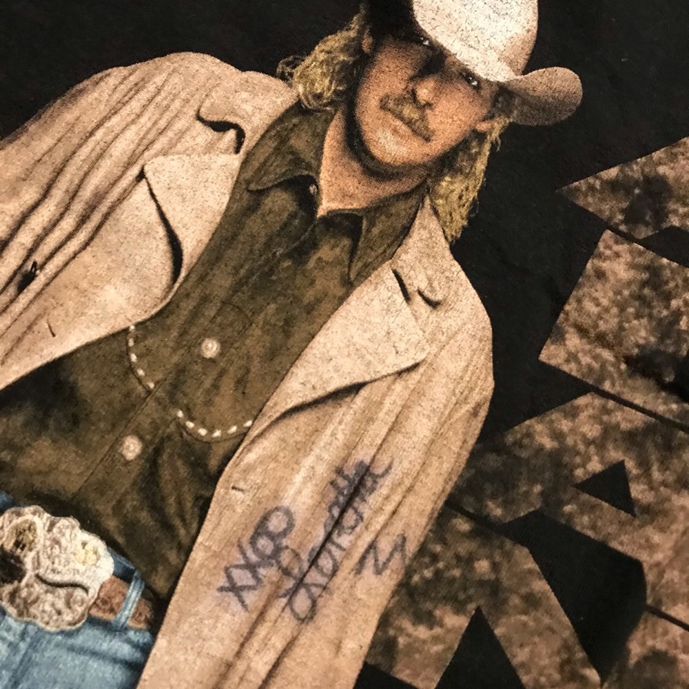 Alan Jackson Tour T-Shirt (Autographed)